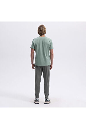 Men's Expanted Classıcs Siyah Erkek T-shirt Em461
