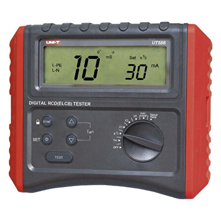 Ut586 Dijital Rcd ( Elcb ) Test Cihazı 