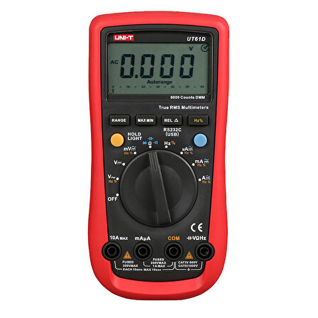 Ut61D Modern Tip Dijital Multimetre 