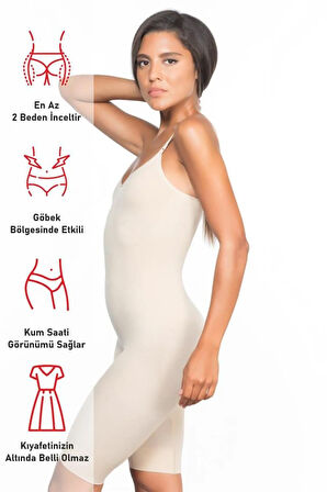 Bej 2011 Paçalı Boy Korse