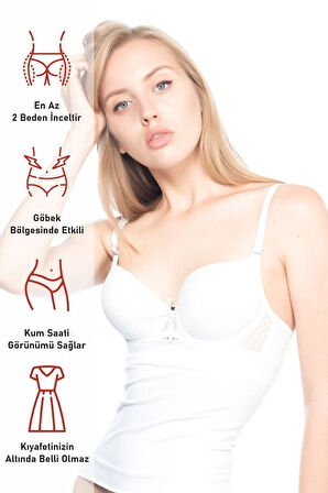 Beyaz 2025 Double Bel Korse