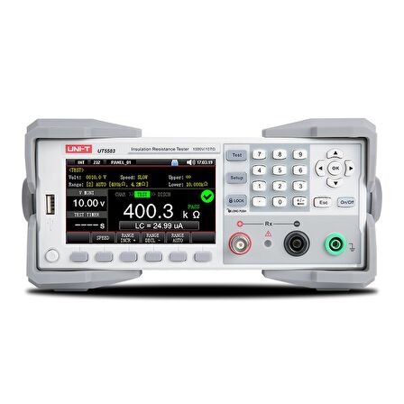 UNI-T UT5583 İzolasyon Direnci Test Cihazı 1V~1000V (DC) 10kΩ~10TΩ