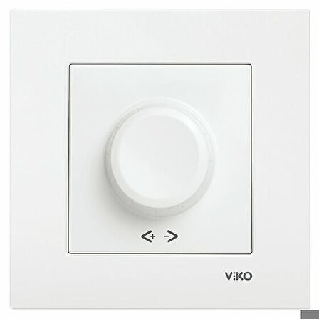 VİKO KARRE BEYAZ PRO 6-100W RL DİMMER A.OPP  "10 ADET"