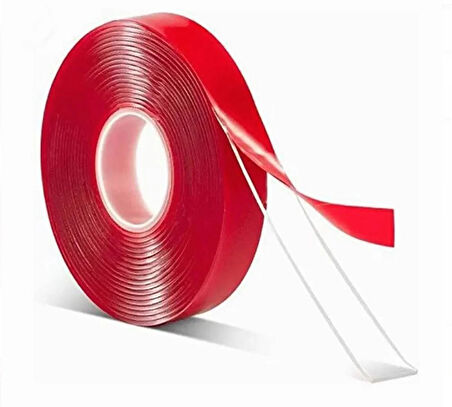   Ilt 10X33 Mt Vhb Çift Taraflı Akrilik Bant Kırmızı 