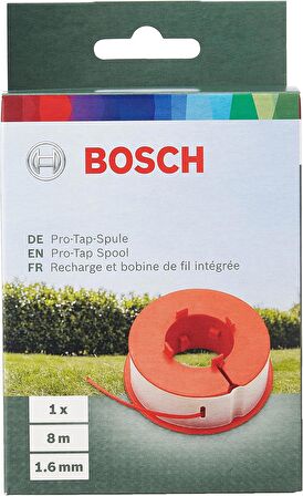 BOSCH ORJİNAL PRO-TAP MİSİNA 1,6MM 8METRE  "ART 23-26-30  KENAR KESME MAKİNELİRİ İLE UYUMLU"