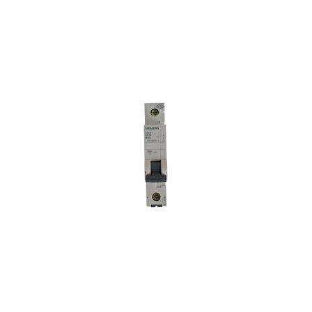 SİEMENS 5Sl6116-6Ya 16A 1 Fazlı 5Sl Classic Anahtarlı Otomatik Sigorta 6Ka B Tipi Çabuk Karakterli