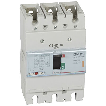 Legrand Dpx³ 250Er 3P 250A 25Ka Kompakt Şalter 