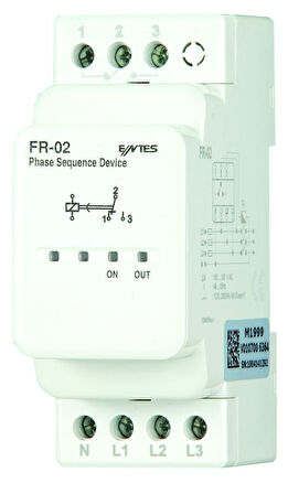 Entes M3559 Fr-02 Faz Sırası Koruma Rölesi Entes 
