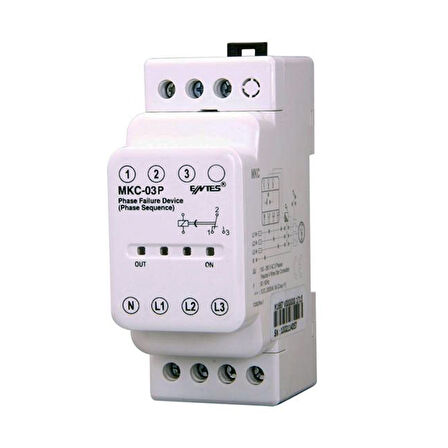 Entes M2710 Mkc-03Pmotor(Faz)Koruma Röleleri Entes 