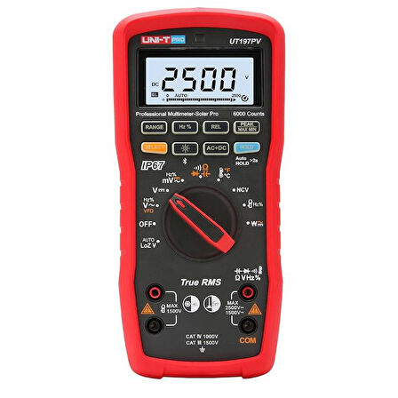 Uni-T UT197 Solar Dijital Multimetre 
