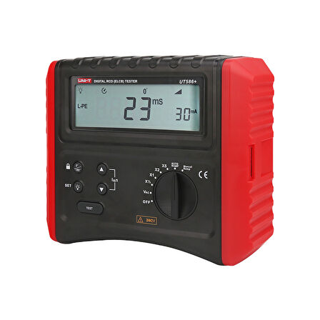 Uni-T UT586+ Dijital Rcd ( Elcb ) Test Cihazı 