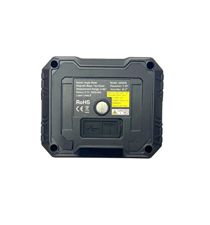 Uni-T LM320E Dijital Açı Ölçer - Çift Lazer Hizalama 