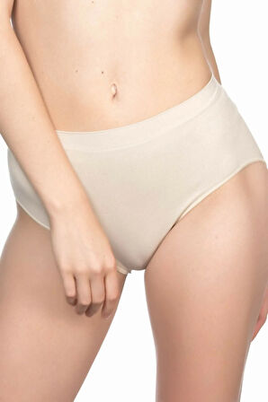 Ten Rengi Dikişsiz Toparlayıcı Slip Külot 3002
