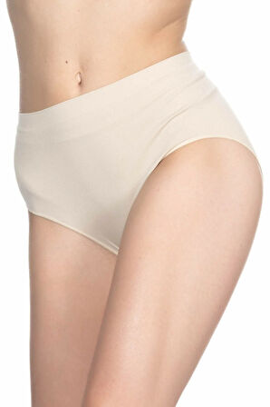 Ten Rengi Dikişsiz Toparlayıcı Slip Külot 3002