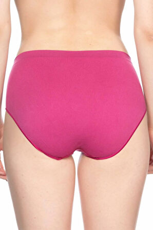 Fuşya Dikişsiz Toparlayıcı Slip Külot 3002