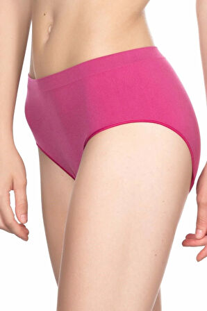 Fuşya Dikişsiz Toparlayıcı Slip Külot 3002