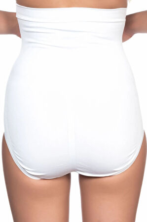 Kadın Siyah Seamless Yüksel Bel Slip Korse 2008