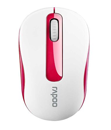 Rapoo 17300 M10 Plus 1000DPI Kırmızı / Beyaz Kablosuz Mouse