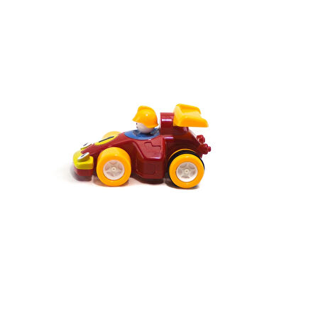 F1 Arabası Oyuncak Kırılmaz Sürtmeli 13 Cm