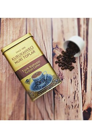 Nuri Toplar Türk Kahvesi Teneke 300gr