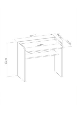 Çalışma Masası 90cm