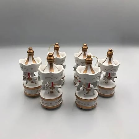 6'lı Ufak Atlı Karınca -Beyaz