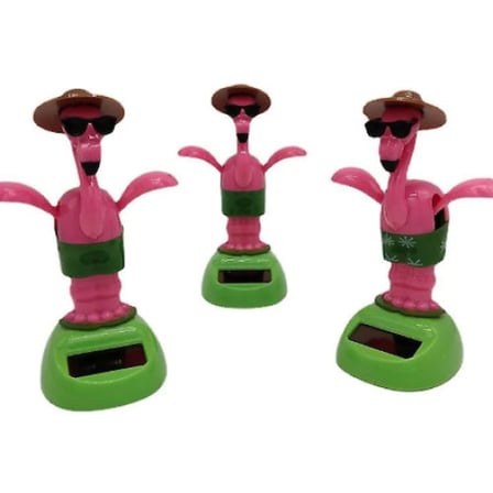Güneş Enerjili Solar Sallanan Flamingo