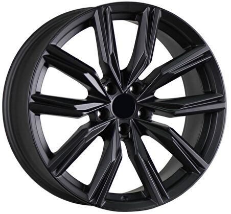 EMR-158-05 7.5x17"-5x112 ET42 57.06 Black Jant (4 Adet )