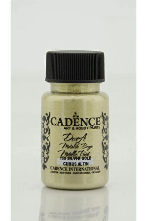 Dora Metalik Boya 50ml 159 Gumus Altın