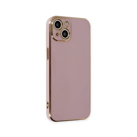 Apple İphone  Kılıf Volet Silikon - Mor