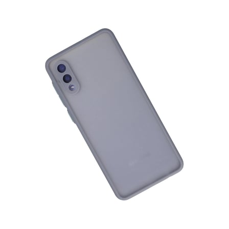 Samsung Galaxy A02 Kılıf Montreal Silikon Kapak - Gri