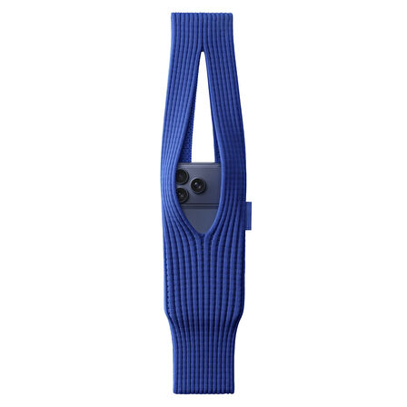 Teleplus iPhone 14 Pro Kılıf Örgü Şık Tasarım Pokket Hasır Small 40cm Kılıf