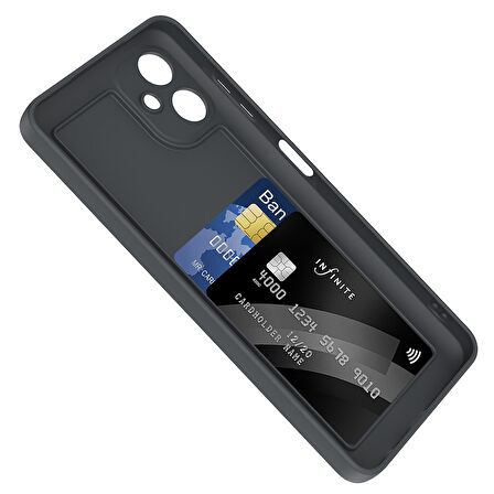 Teleplus Samsung Galaxy A06 Kılıf 2 AD Gizli Kart Bölmeli Vitra Kapak