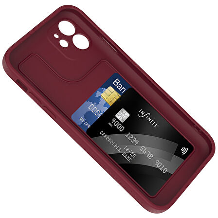 Teleplus iPhone 11 Kılıf Kamera Korumalı Kartlık Hazneli Vitra Kapak