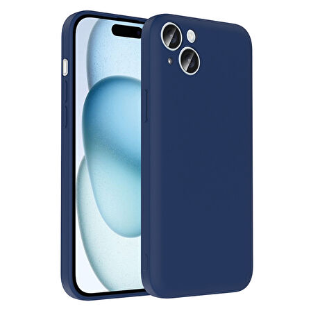 Teleplus iPhone 15 Kılıf Kamera Korumalı Kartlık Hazneli Vitra Kapak