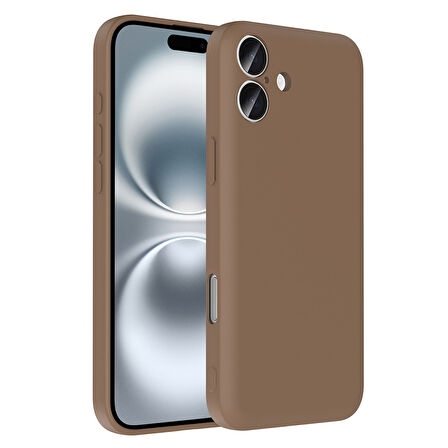 Teleplus iPhone 16 Plus Kılıf Kamera Korumalı Kartlık Hazneli Vitra Kapak