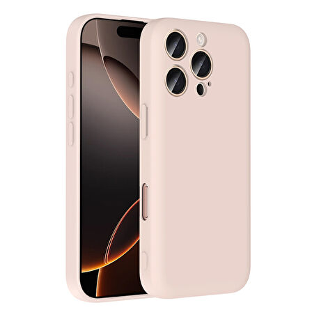 Teleplus iPhone 16 Pro Kılıf Kamera Korumalı Kartlık Hazneli Vitra Kapak
