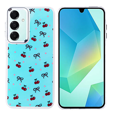 Teleplus Samsung Galaxy A26 Kılıf Hadra Lüx Desenli Kapak