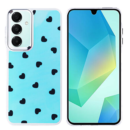 Teleplus Samsung Galaxy A26 Kılıf Hadra Lüx Desenli Kapak