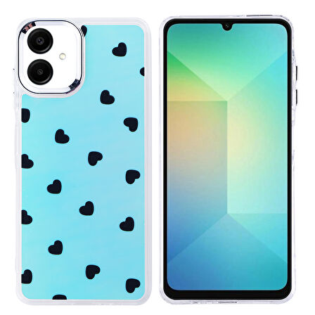 Teleplus Samsung Galaxy A06 Kılıf Hadra Lüx Desenli Kapak