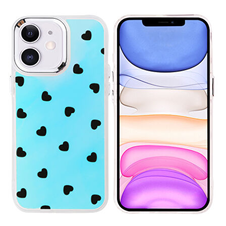 Teleplus iPhone 11 Kılıf Hadra Lüx Desenli Kapak