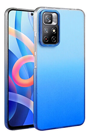 Teleplus Xiaomi Redmi Note 11 Pro 5g Kılıf Simli Shinys Glossy Renk Geçişli Kapak