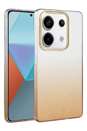 Teleplus Xiaomi Redmi Note 13 Pro 4g Kılıf Simli Shinys Glossy Renk Geçişli Kapak