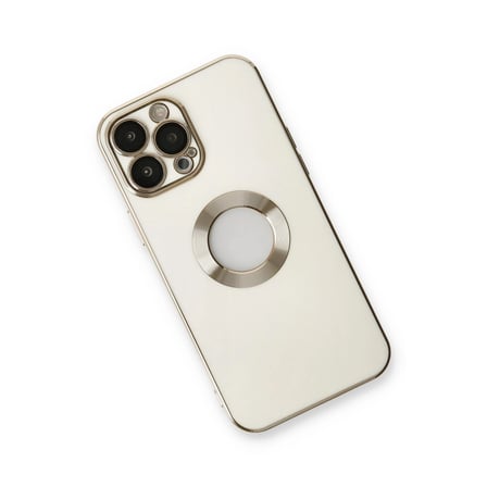 Apple İphone 13 Pro Max Kılıf Store Silikon - Beyaz