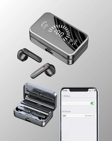 S20 Kablosuz Kulaklık – 360° Surround Stereo Ses Sistemi ile Derin Ses Deneyimi