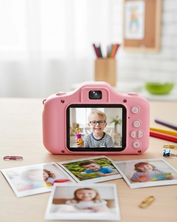 Kompakt Dijital Kamera HD Video ve Fotoğraf Kayıt Özellikli USB Şarjlı Mini Cihaz Yeni Nesil