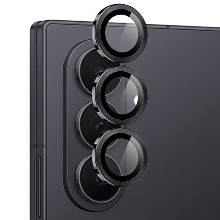 Teleplus Samsung Galaxy Z Fold 7 Kılıf Manyetik Şarj Özellikli Kapak Ekran Koruyucu Lens Koruma Set