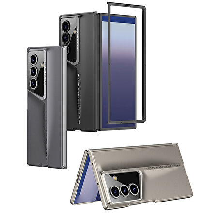 Teleplus Samsung Galaxy Z Fold 7 Kılıf Kamera Korumalı Procase Sert Kıpta Kapak