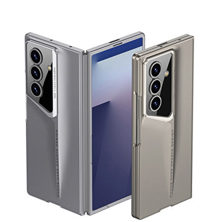 Teleplus Samsung Galaxy Z Fold 7 Kılıf Kamera Korumalı Procase Sert Kıpta Kapak