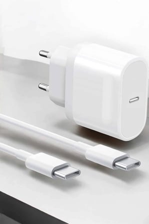 Güç Adaptörü ve Kablosu Şarj Aleti 15/15 Pro Max Uyumlu Hızlı Şarj